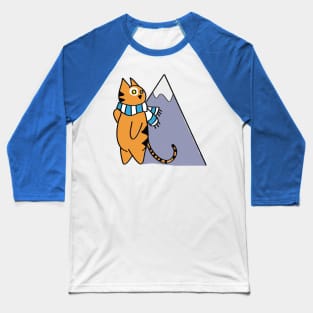 Meowtains Baseball T-Shirt